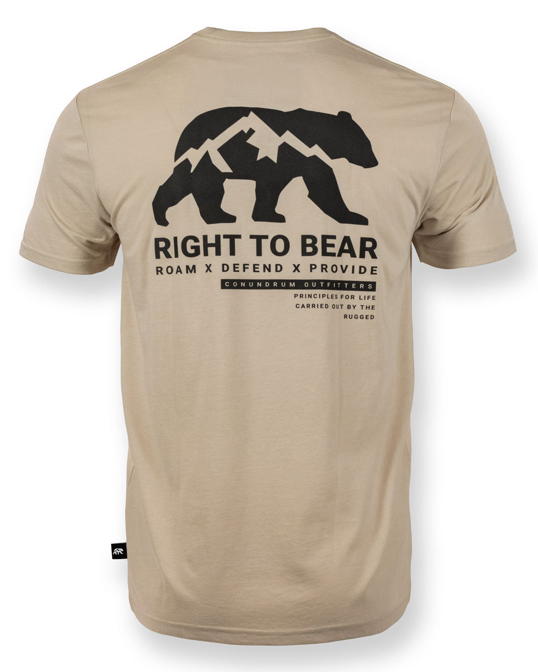 Bear Rights Premium Short Sleeve - Dune