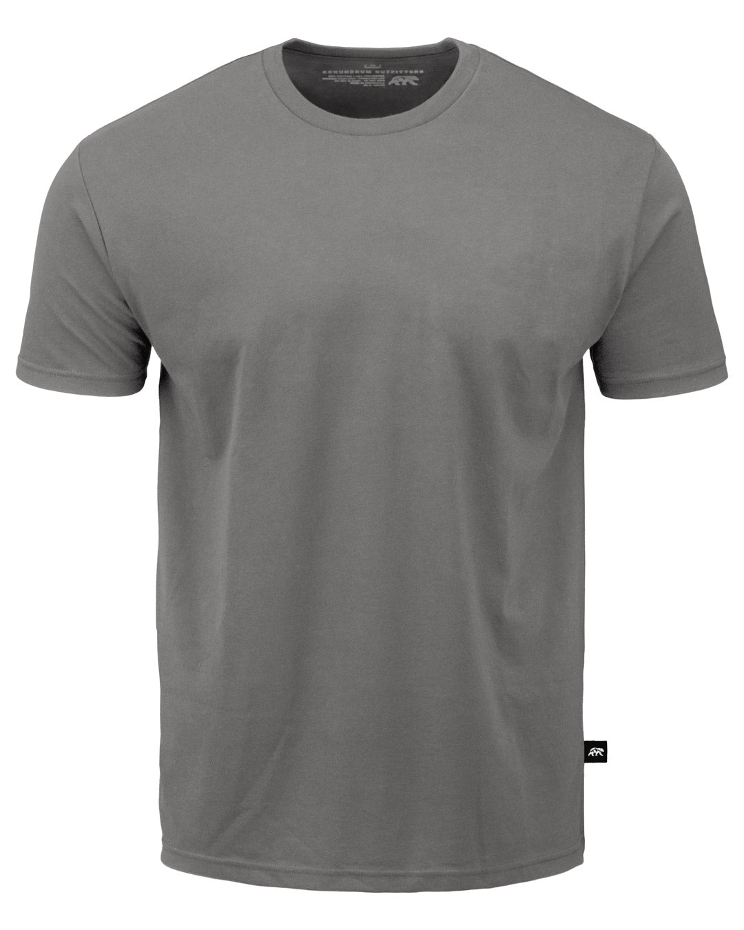 EDC Plain short sleeve in Metal Grey