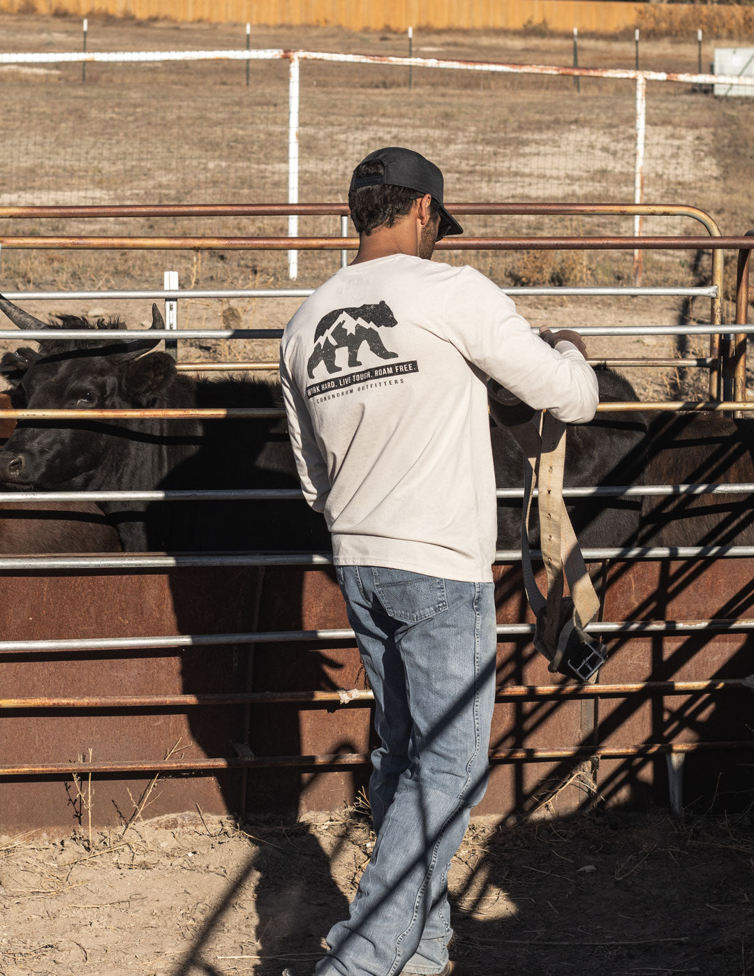 Live Tough Premium Long Sleeve - Dune