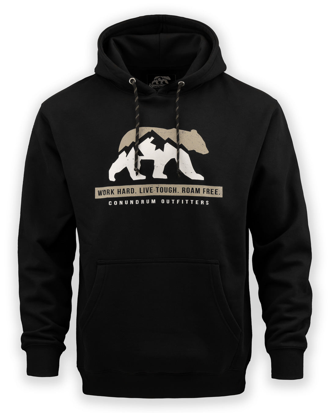 Live Tough Hoodie - Black