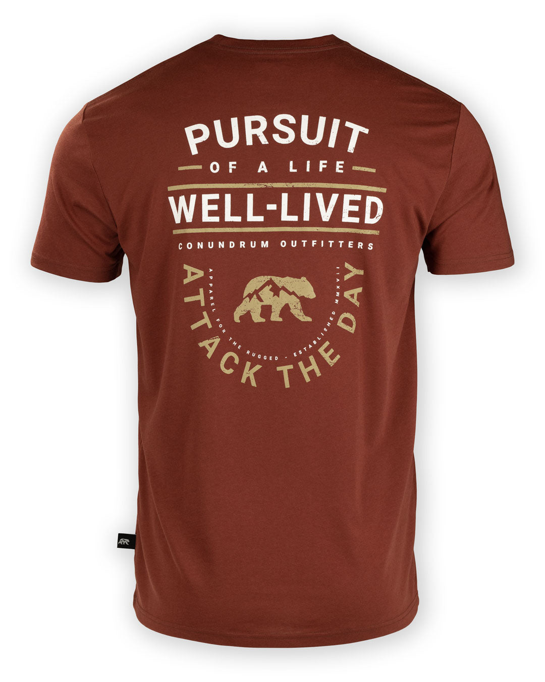 Pursuit Premium Short Sleeve - Dark Ember