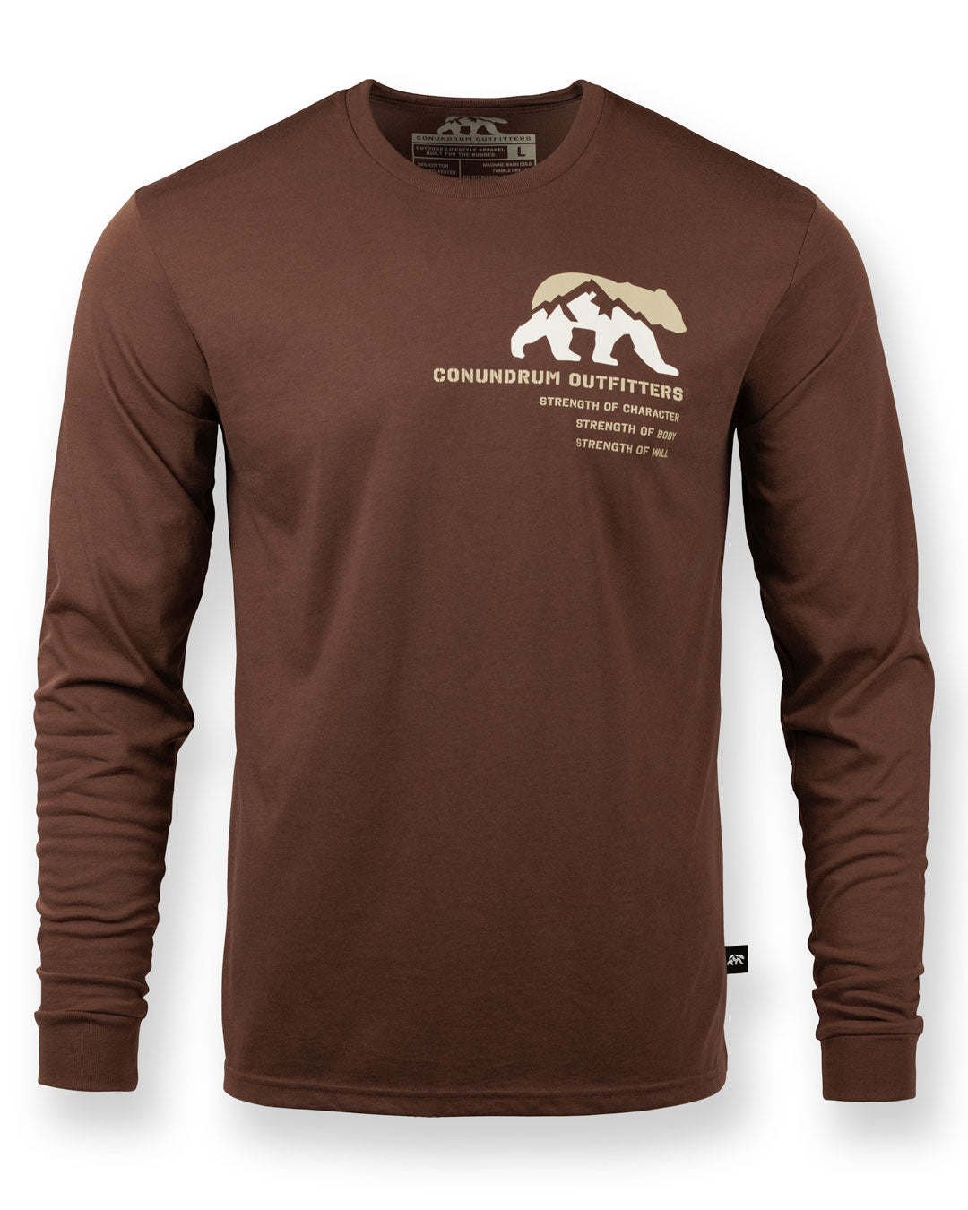 Strength Trio Premium Long Sleeve - Oxide