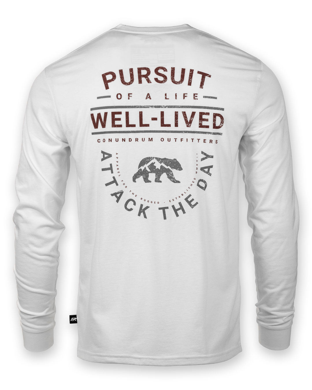 Pursuit Premium Long Sleeve - White