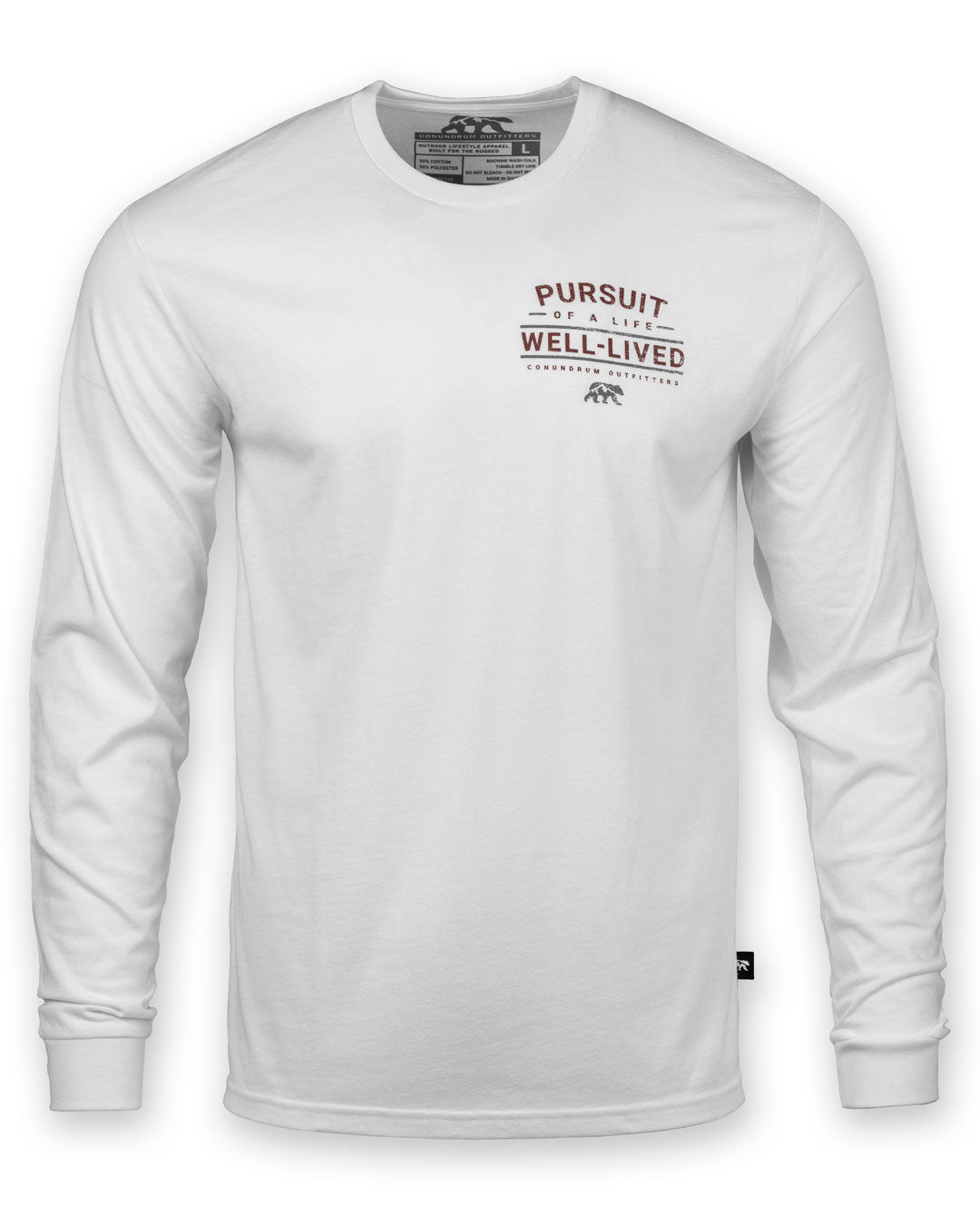 Pursuit Premium Long Sleeve - White