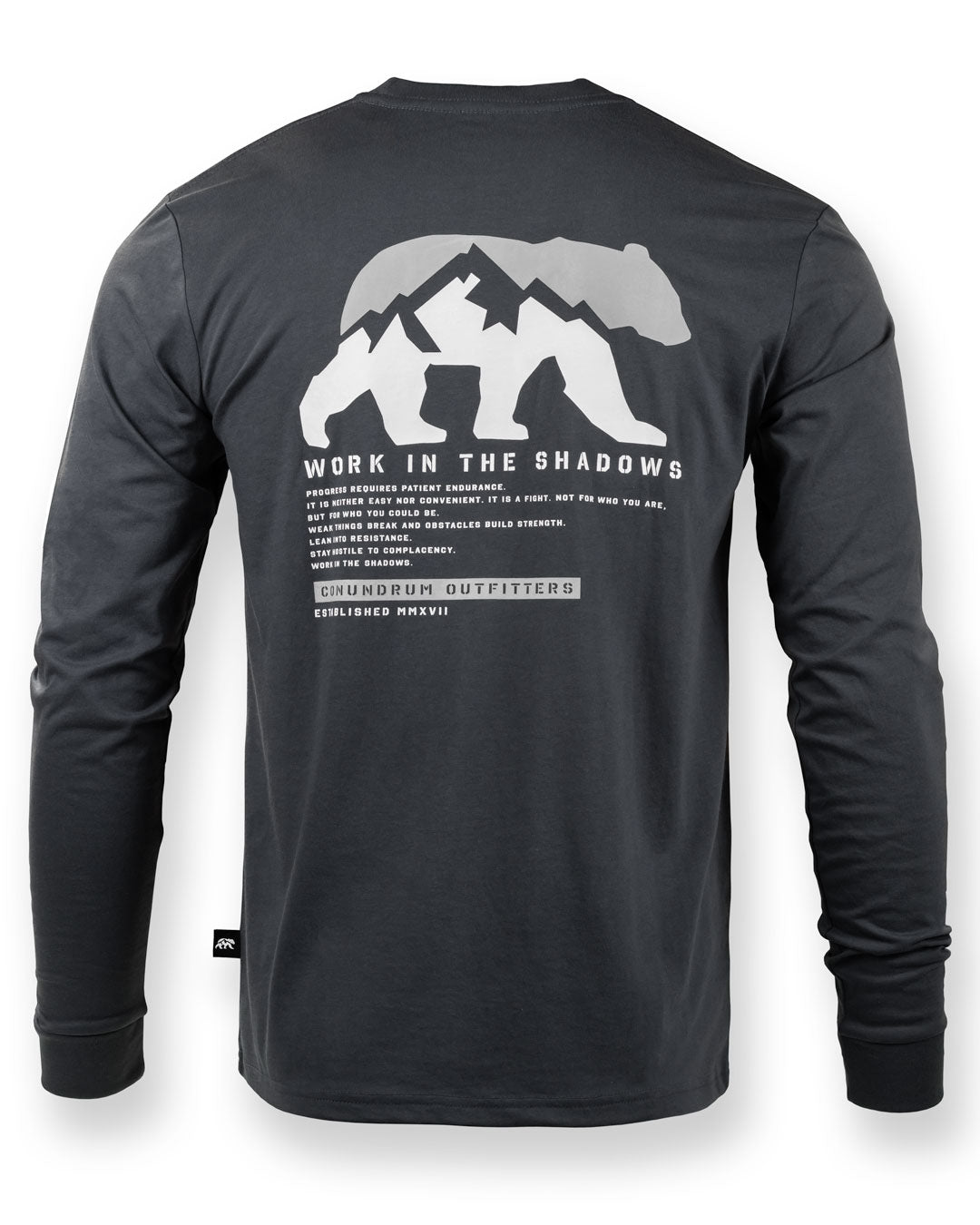 Shadow Premium Long Sleeve - Midnight