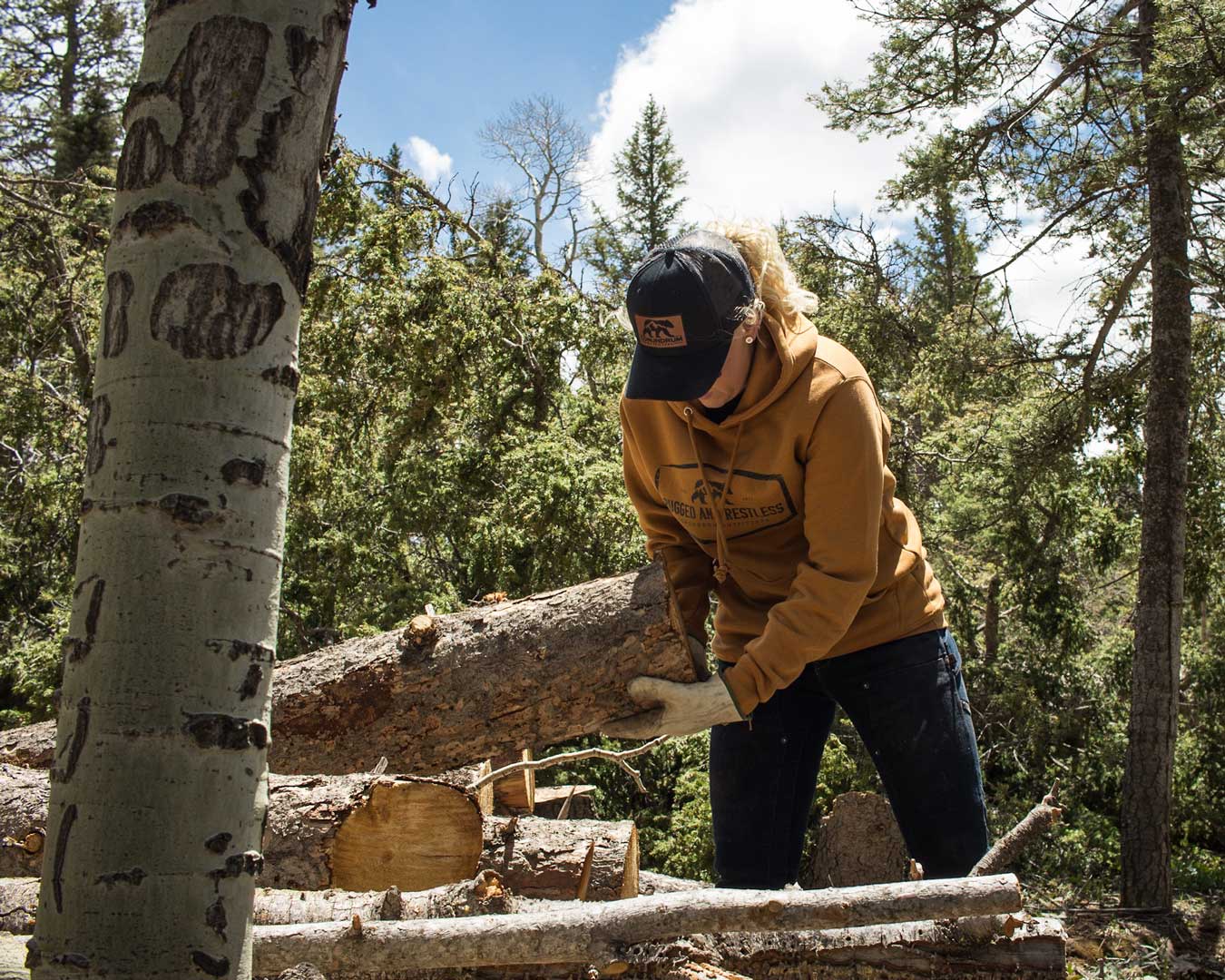 Rugged Premium Hoodie - Cider