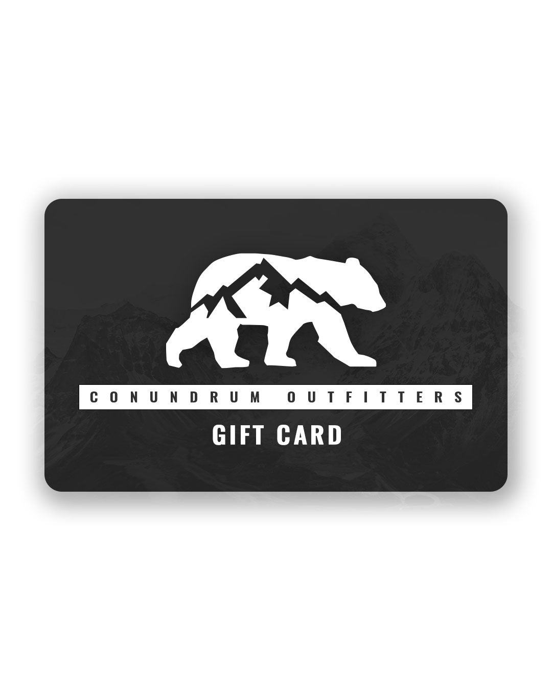 Conundrum Outfitters Digital Gift Card