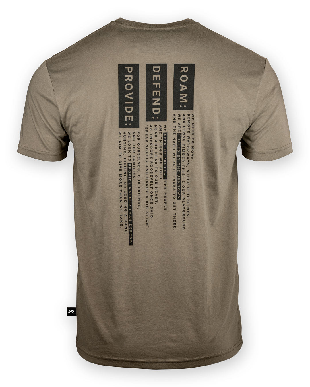 Defend outdoor short sleeve stone grey 