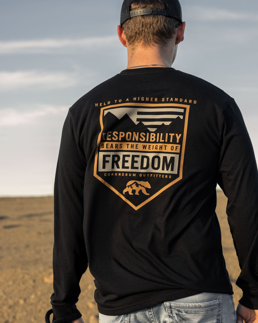Freedom Premium Long Sleeve - Black