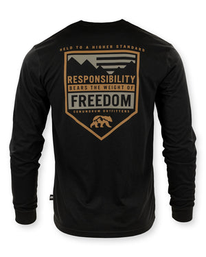 Freedom Outdoor lifestyle long sleeve black