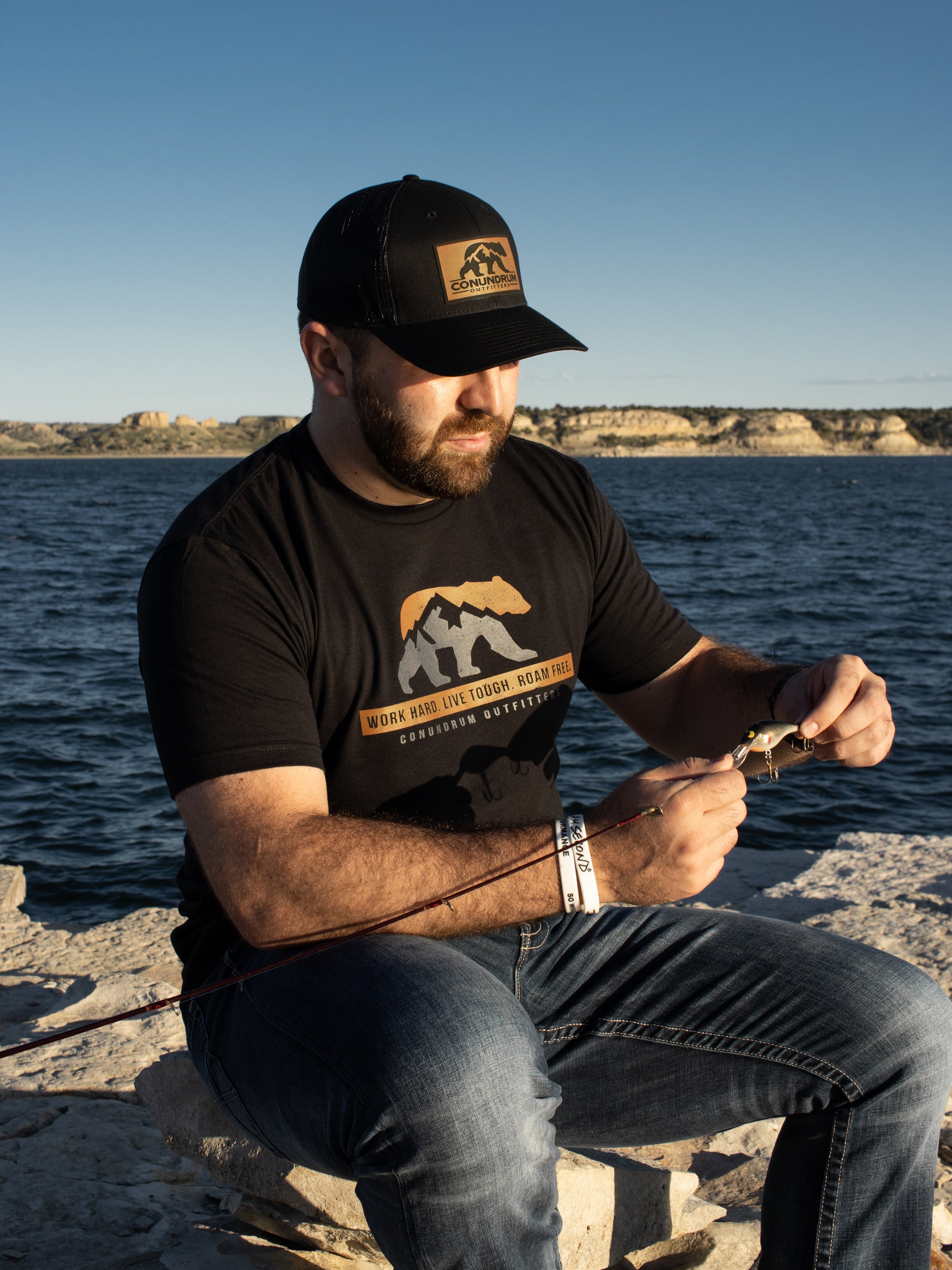 Live Tough Premium Short Sleeve - Black