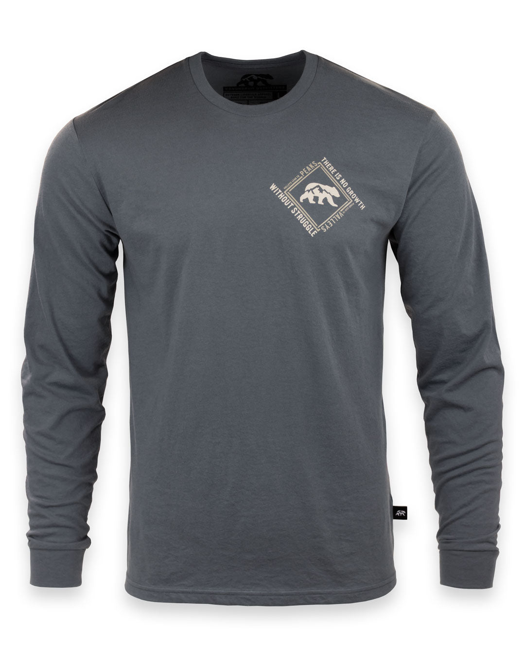 Peak Premium Long Sleeve - Dusky Blue