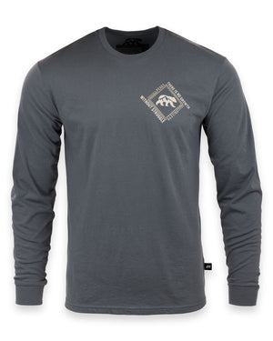 Peak Premium Long Sleeve - Dusky Blue