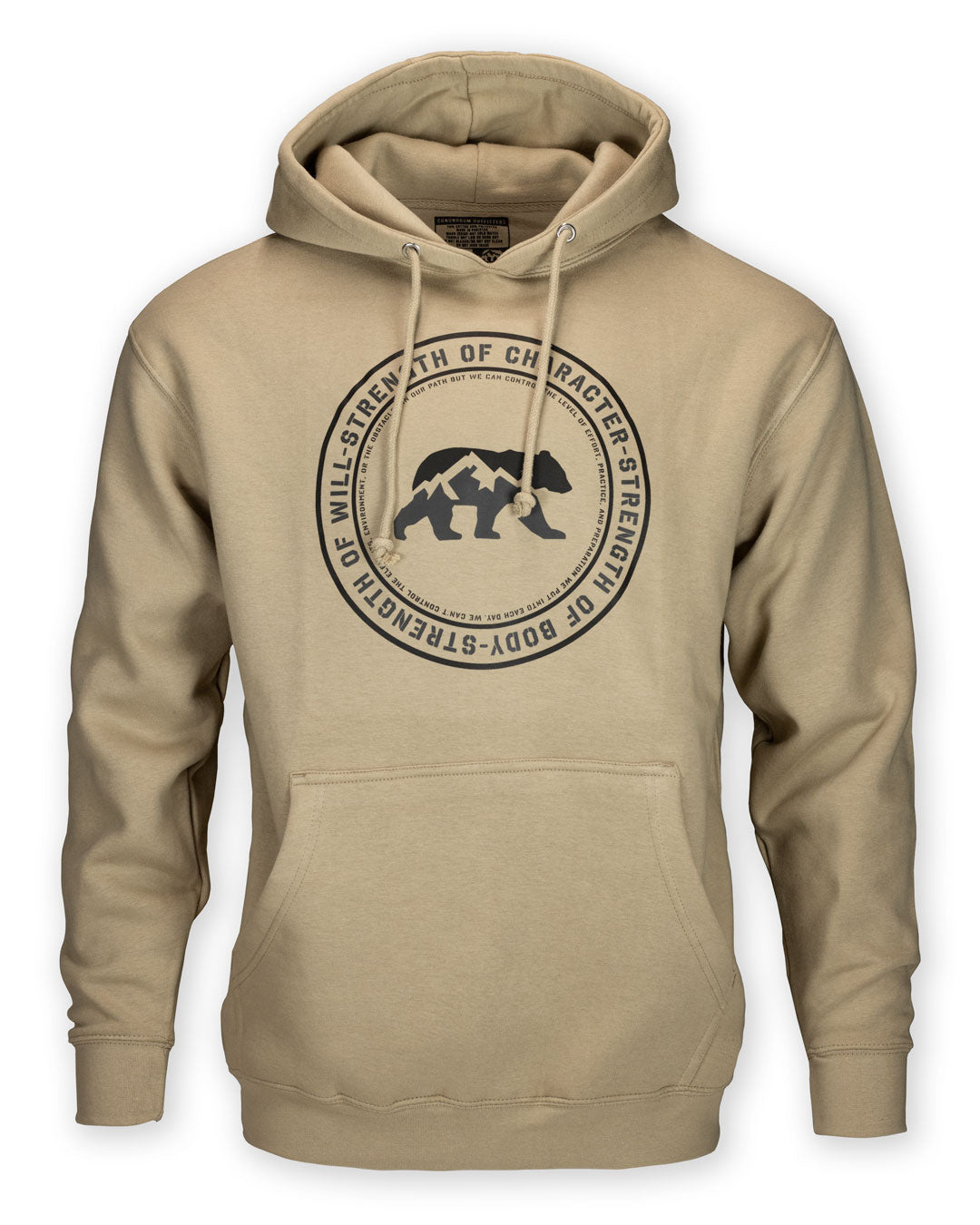 Strength Premium Hoodie - Sandstone