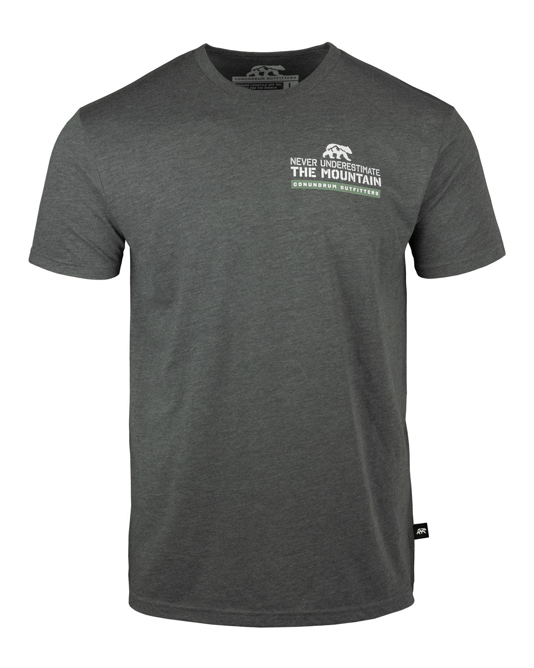 The Mountain Premium Short Sleeve - Metal Grey